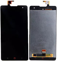 Дисплей ZTE Nubia Z7 Max (NX505J) с тачскрином, Black - фото Дисплей ZTE Nubia Z7 Max (NX505J) с тачскрином, Black