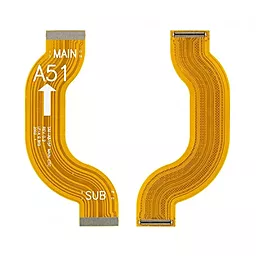 Шлейф Samsung Galaxy A51 A515 межплатный Original - снят с телефона - фото Шлейф Samsung Galaxy A51 A515 межплатный Original - снят с телефона