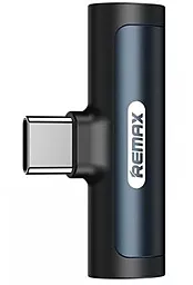 Аудіо-перехідник Remax M-F USB Type-C -> Type-C + 3.5mm Black - мініатюра 4