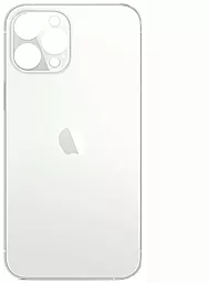 Задня кришка корпусу Apple iPhone 12 Pro (small hole) Original  Silver