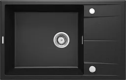 Кухонна мийка Deante Eridan 780х500х210мм (ZQE G11B) - фото Кухонна мийка Deante Eridan 780х500х210мм (ZQE G11B)