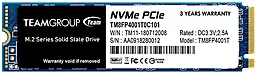 SSD Накопитель Team MP34 1 TB M.2 2280 (TM8FP4001T0C101) - фото SSD Накопитель Team MP34 1 TB M.2 2280 (TM8FP4001T0C101)