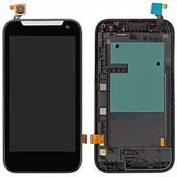Дисплей HTC Desire 310 (D310n) (127x63) с тачскрином и рамкой, Silver - фото Дисплей HTC Desire 310 (D310n) (127x63) с тачскрином и рамкой, Silver