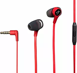 Навушники HyperX Earbuds Red (HX-HSCEB-RD/4P5J5AA) - фото Навушники HyperX Earbuds Red (HX-HSCEB-RD/4P5J5AA)