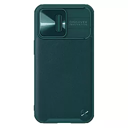 Чехол Nillkin  Camshield Leather для Apple iPhone 13 Pro Max (6.7")  Зеленый - миниатюра 3