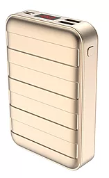 Повербанк Usams US-CD14 Trunk 20000mah Gold - фото Повербанк Usams US-CD14 Trunk 20000mah Gold
