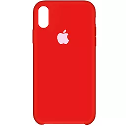 Чехол Silicone Case для Apple iPhone XS Max Dark Red