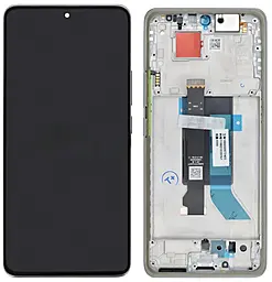 Дисплей Poco X7 с тачскрином и рамкой, оригинал, Coral Green
