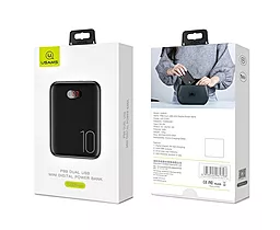 Повербанк Usams US-CD66 10000 mah Black - мініатюра 2 Повербанк Usams US-CD66 10000 mah Black - мініатюра 2