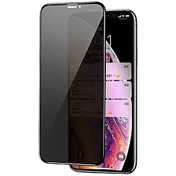 Защитное стекло Epik 5D Privacy (тех. упак.) для Apple iPhone 11, iPhone XR Black - фото Защитное стекло Epik 5D Privacy (тех. упак.) для Apple iPhone 11, iPhone XR Black