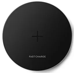 Бездротовий (індукційний) зарядний пристрій швидкої QI зарядки Siyoteam Fast Wireless Charger Black
