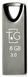 Флешка T&G 117 Metal Series 8GB USB 3.0 (TG117BK-8G3) Black - фото Флешка T&G 117 Metal Series 8GB USB 3.0 (TG117BK-8G3) Black
