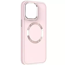 Чехол Epik Bonbon Metal Style with MagSafe для Apple iPhone 13 Light Pink