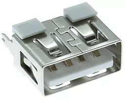 Универсальный разъем для ноутбука USB №8 Type A 2.0 (13x5.5x10мм) без юбки, Female - фото Универсальный разъем для ноутбука USB №8 Type A 2.0 (13x5.5x10мм) без юбки, Female