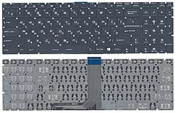 Клавіатура для ноутбуку MSI GS60 GS70 GE62 GE72 GT72 MS-16J1 MS-16J2 MS-1781 з підсвіткою Light без рамки чорна
