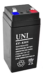 Акумуляторна батарея UNI 4V 4Ah - мініатюра 2