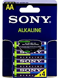 Батарейки Sony AA (LR6) 4шт (AM3LB4D)