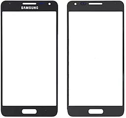 Корпусне скло дисплея Samsung Galaxy Alpha G850 Black