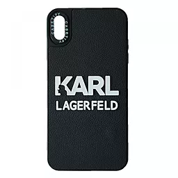 Чехол Karl Lagerfeld для Apple iPhone XS Max Black №4