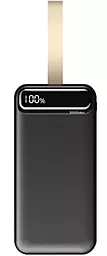 Повербанк Cord P1 30000 mAh PD20W QC22.5W Black (RL073176) - фото Повербанк Cord P1 30000 mAh PD20W QC22.5W Black (RL073176)