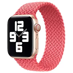 Ремінець Braided Solo Loop для Apple Watch 42mm/44mm/45mm/49mm (135mm) Рожевий
