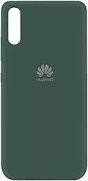 Чехол Epik Silicone Cover My Color Full Protective (A) Huawei P Smart S, Y8p 2020 Pine Green