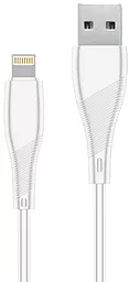 Кабель Walker C345 USB-A - Lightning 12w 2.4a 1м cable White - фото Кабель Walker C345 USB-A - Lightning 12w 2.4a 1м cable White