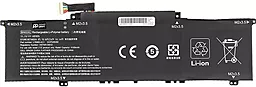 Акумулятор для ноутбука HP ENVY x360 15 2020 BN03XL / 11.1V 4100mAh / NB462209 PowerPlant Black