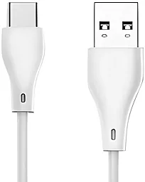 Кабель YK YK-S14a USB-A - Type-C 25w 5a 1м cable White