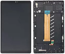 Дисплей для планшета Samsung Galaxy Tab A7 Lite T220 8.7 (Wi-Fi) с тачскрином и рамкой, оригинал, Black