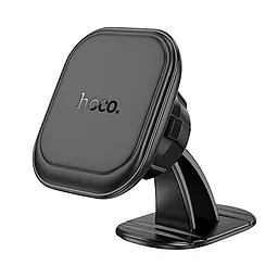 Держатель магнитный Hoco H30 Brilliant magnetic (center console) Black - фото Держатель магнитный Hoco H30 Brilliant magnetic (center console) Black