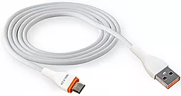 USB Кабель Walker C565 micro USB Cable White