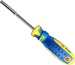 Отвёртка с набором бит S&R 1/4" 100 мм (250011100) - фото Отвёртка с набором бит S&R 1/4" 100 мм (250011100)