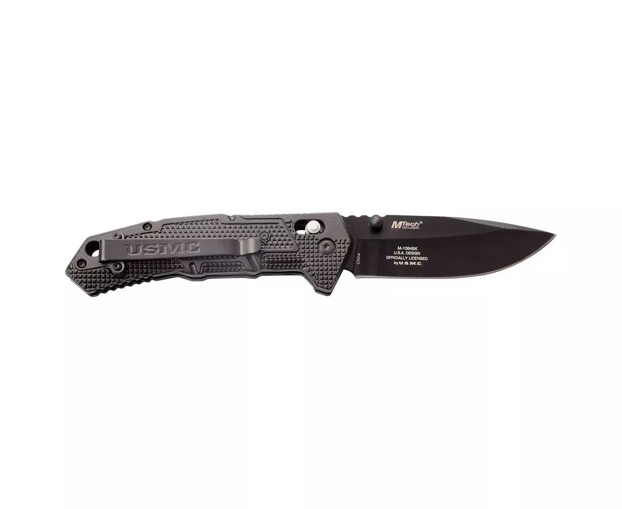 Ніж USMC M-1064BK Black - фото 3