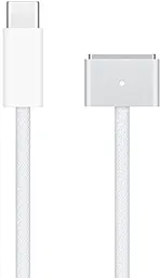 Кабель Apple Model A2363 USB-C - MagSafe 3 30-140w 2m cable Silver (MW613ZM/A) - фото Кабель Apple Model A2363 USB-C - MagSafe 3 30-140w 2m cable Silver (MW613ZM/A)