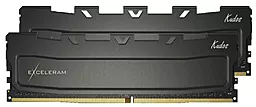 Оперативна пам'ять Exceleram DDR4 64GB (2x32GB) 3200 MHz Black Kudos (EKBLACK4643216CD)