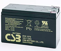 Аккумуляторная батарея CSB 12V 7.2Ah (EVX1272F2) - миниатюра 2