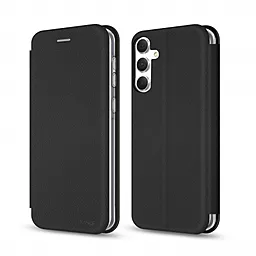 Чехол-книжка MAKE для Samsung Galaxy A35 Book Black (MCO-SA35) - фото Чехол-книжка MAKE для Samsung Galaxy A35 Book Black (MCO-SA35)