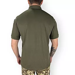 Рубашка поло олива (S) (LE2841S) - мініатюра 2