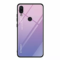 Чохол BeCover Gradient Glass Xiaomi Redmi 7 Pink-Purple (703594)