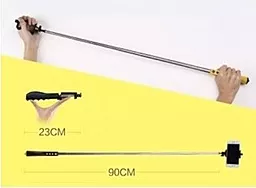 Моноподы, селфи-палки Remax Selfie Stick RP-P2 Black - миниатюра 3 Моноподы, селфи-палки Remax Selfie Stick RP-P2 Black - миниатюра 3