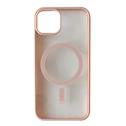Чехол 1TOUCH Clear Color MagSafe Case Box для Apple iPhone 13 Pink