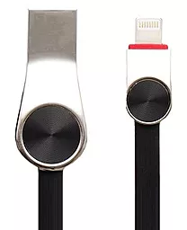 Кабель XO NB45 USB-A - Lightning 12w 2.4a 1м cable Black - фото Кабель XO NB45 USB-A - Lightning 12w 2.4a 1м cable Black