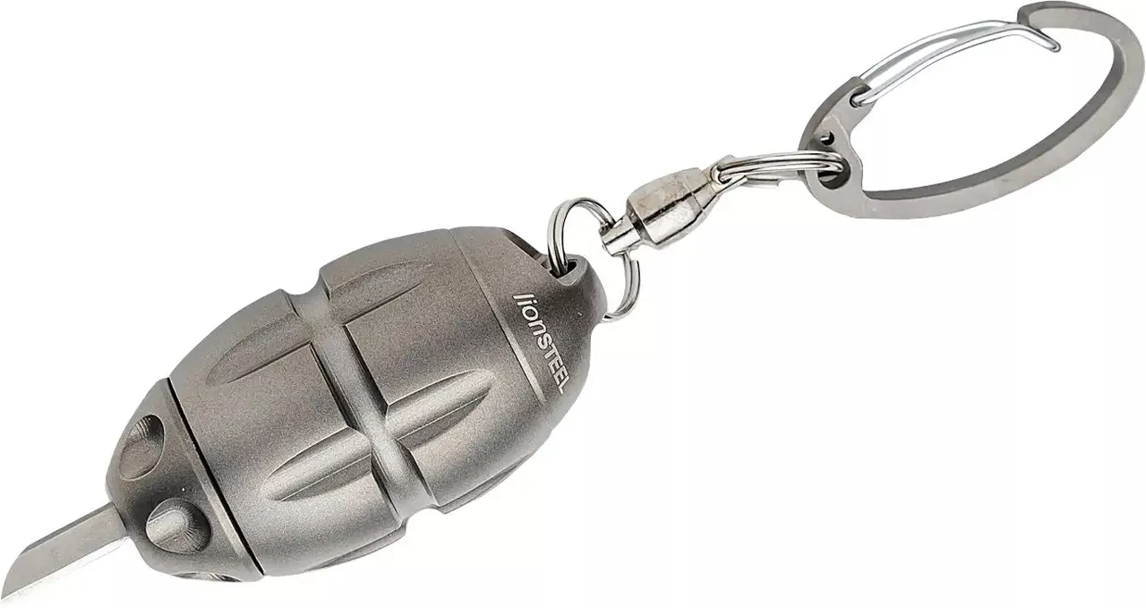 Мультитул Lionsteel Eggie Keychain (EG-GY) Grey - фото 2