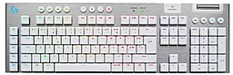 Клавиатура Logitech G915 X LIGHTSPEED Wireless Tactile White (920-012690) - фото Клавиатура Logitech G915 X LIGHTSPEED Wireless Tactile White (920-012690)