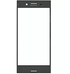 Корпусне скло дисплея Sony Xperia XZ1 G8341, G8342 Black