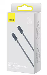 Кабель Baseus Dynamic USB Type-C - Lightning 20w 3a 1м PD сable Gray (CALD000016) - миниатюра 4 Кабель Baseus Dynamic USB Type-C - Lightning 20w 3a 1м PD сable Gray (CALD000016) - миниатюра 4