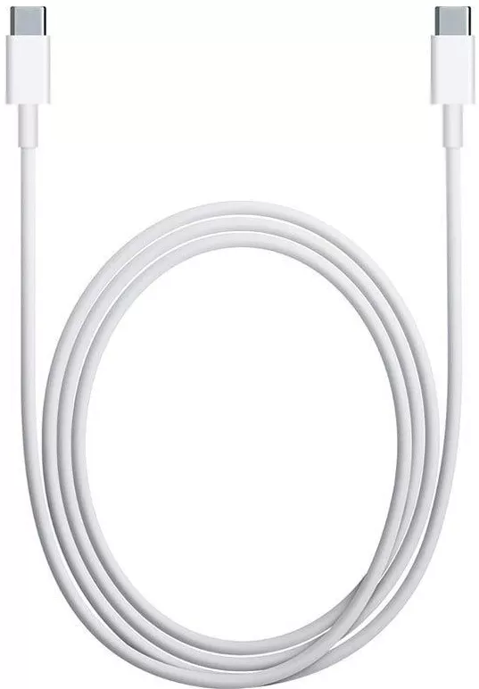 Кабель USB Type-C to Type-C Cable 1M for Apple White - фото 1