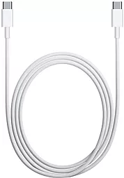 Кабель USB Type-C to Type-C Cable 1M for Apple White - миниатюра 1