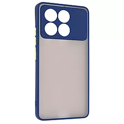 Чохол ArmorStandart Frosted Matte для Xiaomi Poco X6 Pro 5G Navy Blue (ARM73373) - фото Чохол ArmorStandart Frosted Matte для Xiaomi Poco X6 Pro 5G Navy Blue (ARM73373)